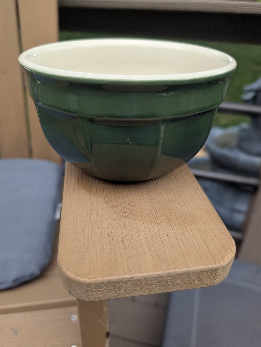 Emile Henry Williams Sonoma Green Mixing Bowl #6574